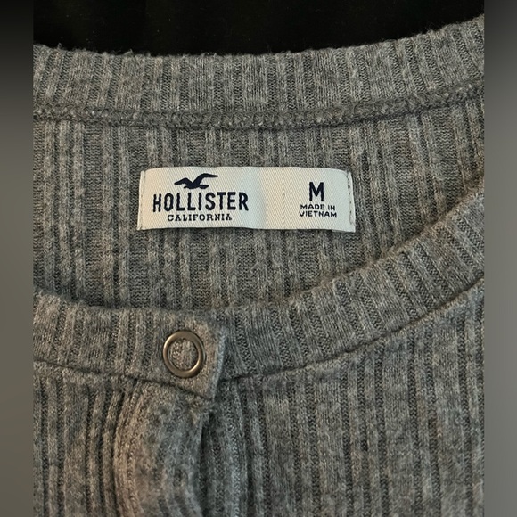 Hollister ribbed long sleeve Henley - Picture 2 of 5